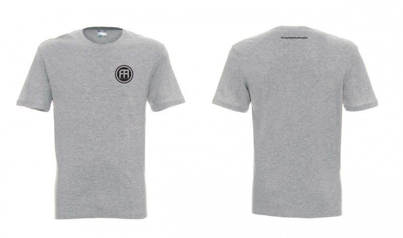 Obrazek Koszulka Bawełniana Football Academy - szara rozm.168