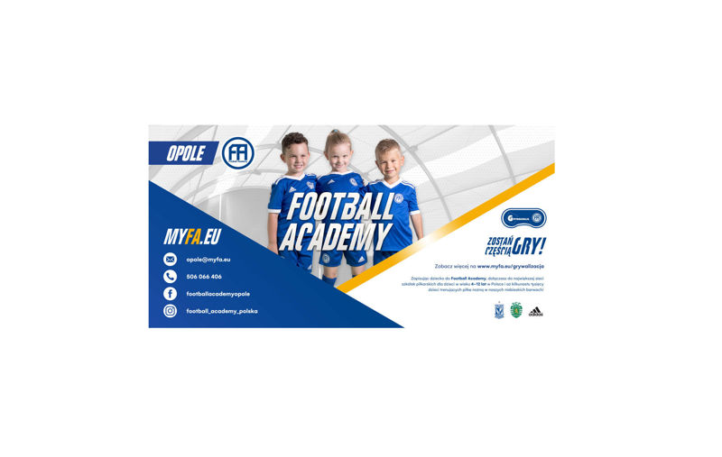Obrazek Banner PVC Football Academy