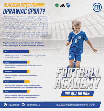 Pokaż szczegóły dla Broszura 2DL Football Academy "Dlaczego dzieci powinny uprawiać sport" Obrazek Broszura 2DL Football Academy "Dlaczego dzieci powinny uprawiać sport"