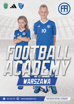 Pokaż szczegóły dla Ulotka A6 Football Academy Obrazek Ulotka A6 Football Academy