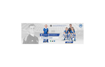 Pokaż szczegóły dla Baner Football Academy 3 x 1 m Obrazek Baner Football Academy 3 x 1 m