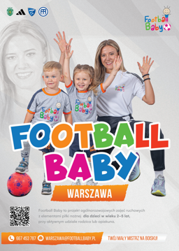 Pokaż szczegóły dla Plakat A3 Football Baby Obrazek Plakat A3 Football Baby