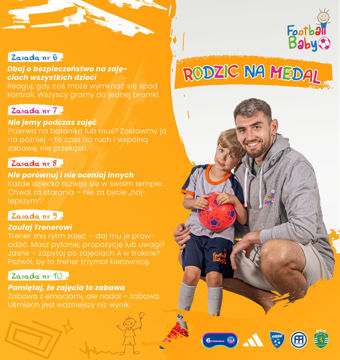 Pokaż szczegóły dla Ulotka 2DL "Rodzic na medal" Football Baby Obrazek Ulotka 2DL "Rodzic na medal" Football Baby