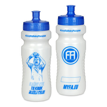 Pokaż szczegóły dla Biały bidon Football Academy Obrazek Biały bidon Football Academy