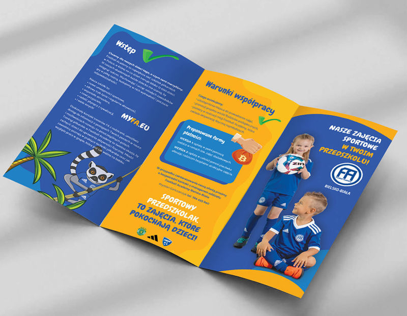 Obrazek Broszura Football Academy "Nasze zajęcia sportowe w Twoim przedszkolu"