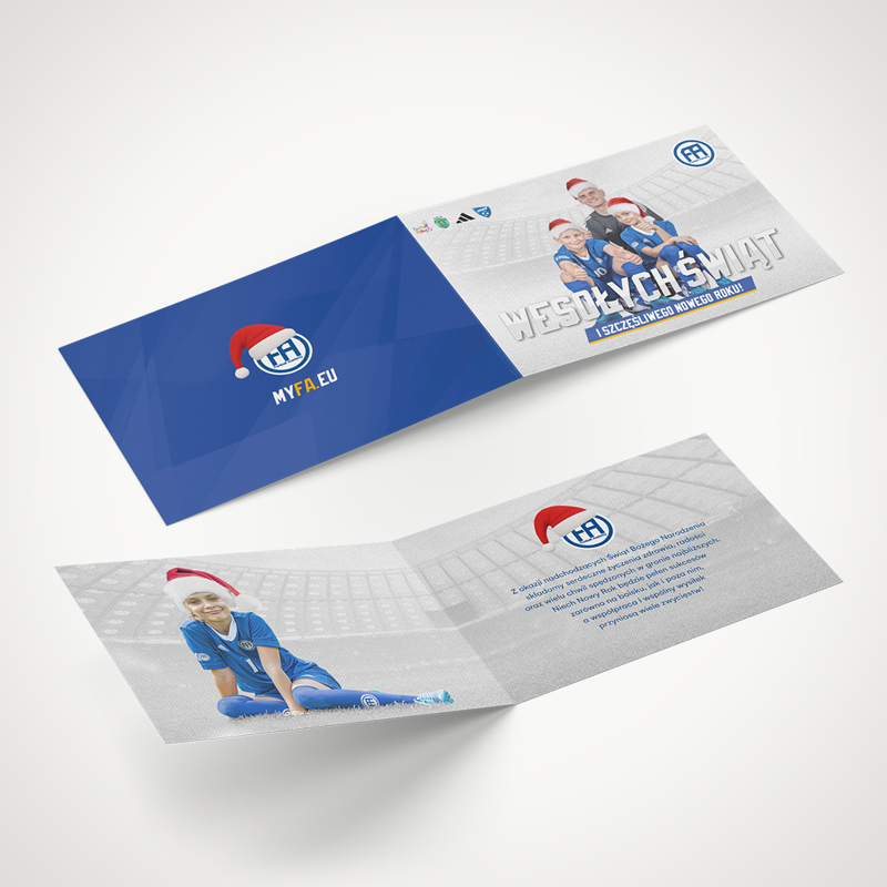 Obrazek Kartka Świąteczna Football Academy