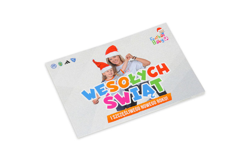 Obrazek Kartka świąteczna Football Baby