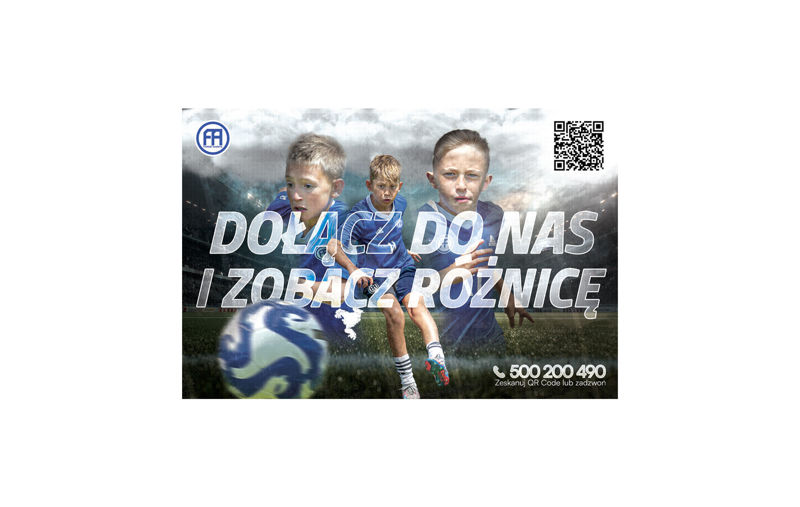 Obrazek Baner Football Academy -Dołącz do nas! - 3mx2m