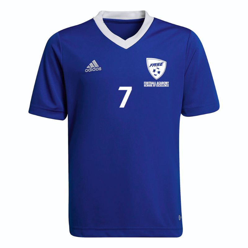 Obrazek Koszulka Entrada 22 niebieska FASE