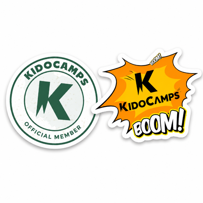 Obrazek KidoCamps - Naklejki 2 szt.
