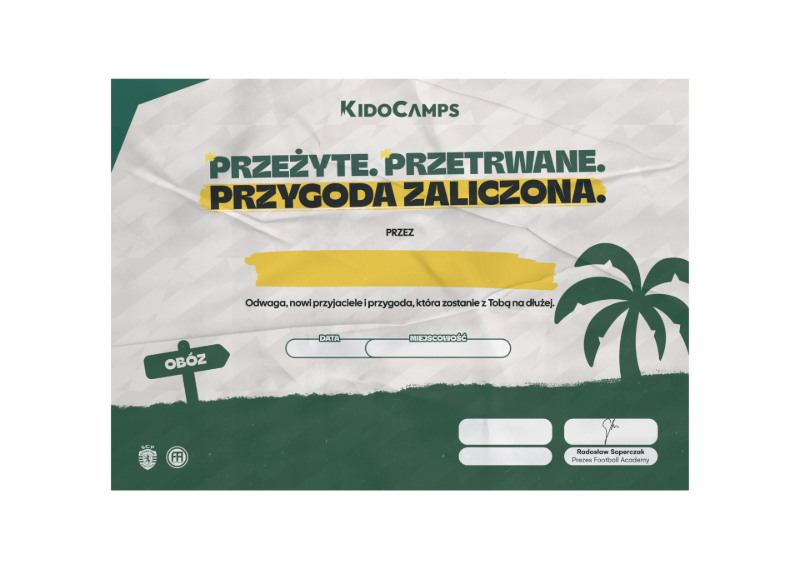 Obrazek KidoCamps Certyfikat Obóz